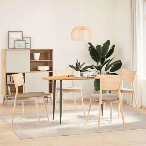 Plateau de table en chêne massif marron clair idéal pour bureau ou table basse - 3