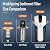 BriskSpring Whole House Water Filter System, MEGA Spin Down Sediment Filter, 1-10mircon PP Filter+Carbon Block Reduces Chlorine, Sediment&Odor, No-Shutoff Maintenance, 1" MNPT + 3/4" FNPT, White