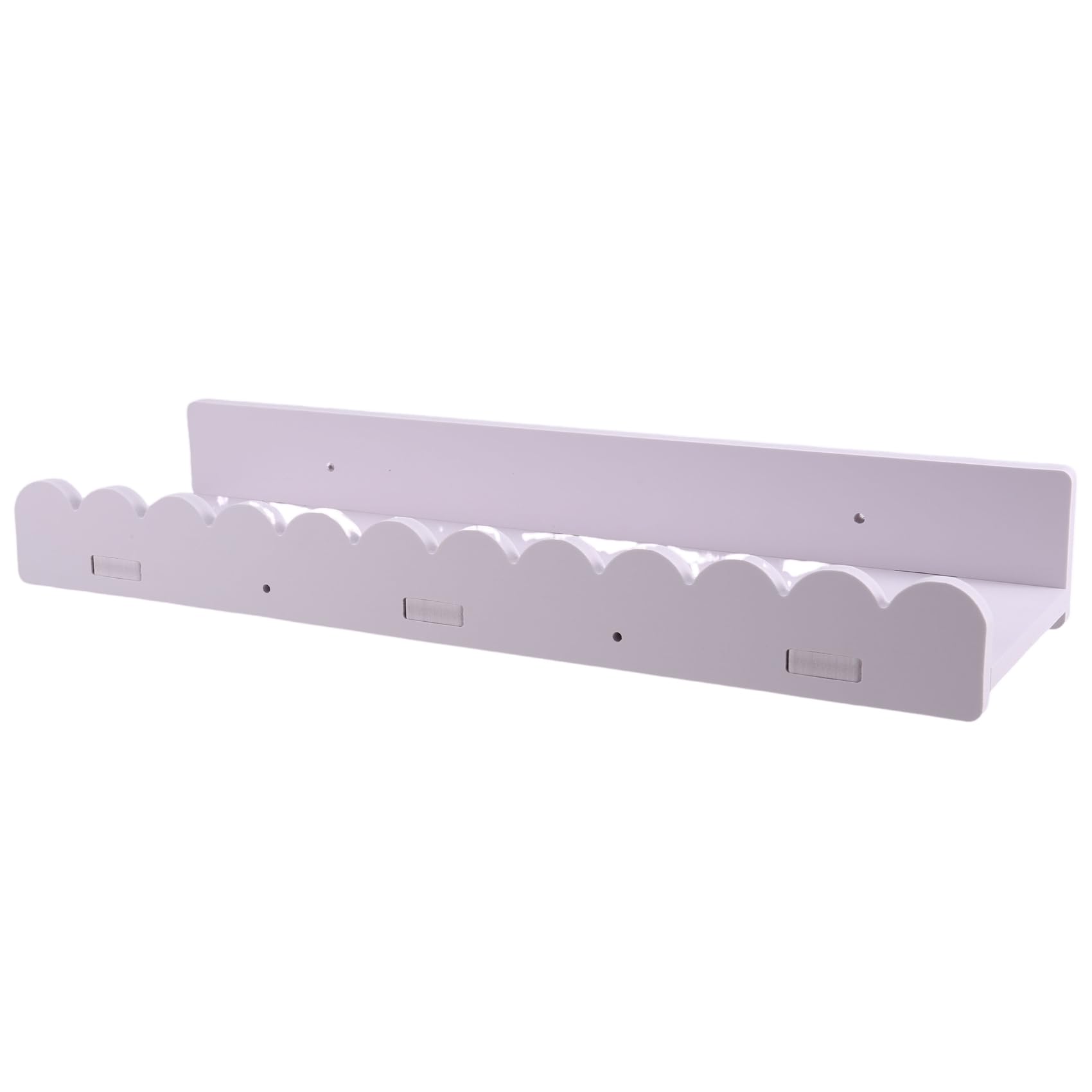 Osmond Estantes Festoneados (4 Unidades), Color, 15,6 Pulgadas, Flotantes, para Habitación Infantil, Decoración de Pared.