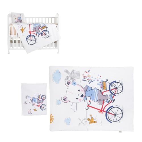 Literie bébé Chipolino bleu contre le froid couverture 130x100 cm