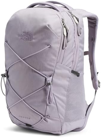 THE NORTH FACE Women's Jester Everyday Laptop Backpack | Commuter Travel Bag with Laptop Sleeve, Water Repellent Finish, Minimal Grey Dark Heather/Minimal Grey-NPF, One Size - 3