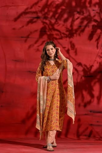 Image of Kurta Set for Women || Women Kurta Set || 3pic Kurta for Women (Kurta-51-52-88)