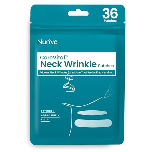 NURIVE Advanced Wrinkle Patches 60ct Smile Line, Frown Line Wrinkle Patches for Facial Korean Skin...