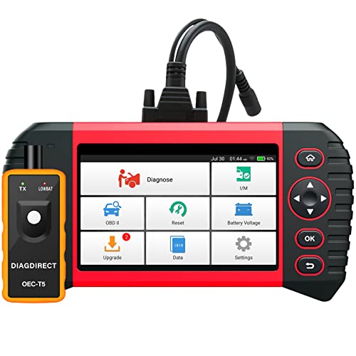 LAUNCH Scan Tool - CRP Touch Pro Elite OBD2 Scanner with All System Diagnostic Scanner 7 Reset Oil SAS EBP BMS Reset DPF ABS Bleeding Throttle Adaptation 7.0 Android Wi-Fi Update, TPMS Activation Tool
