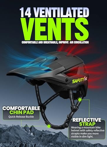 Mountain Bike Helmet for Adults & Youth Lightweight