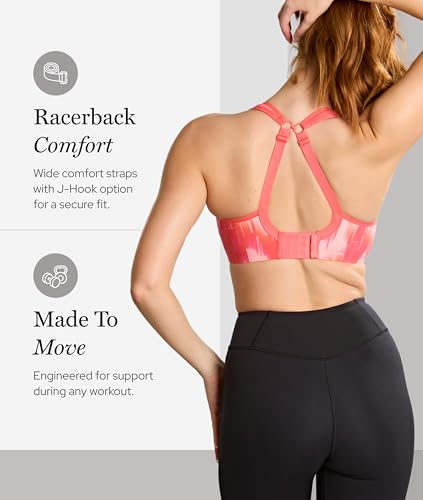 Image of Panache Women's High Impact Underwire Sports Bra Max Support, Moisture Wicking, Heavy Duty Sports Bra for Women