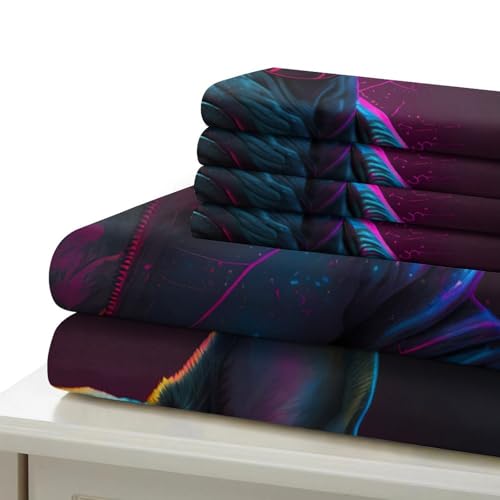 Linge de lit football imprimé 3D haute définition pour lit double - 7