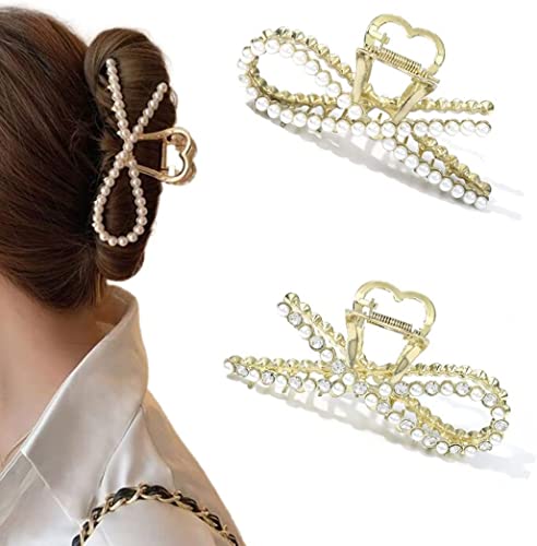 Pince à cheveux forte tenue 11cm anti-glisse pour volume