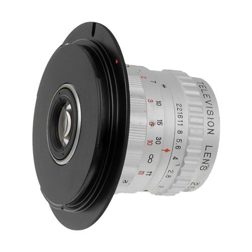Image of Fotodiox Lens Mount Adapter Compatible with C-Mount CCTV /Cine Lens to Canon EOS (EF, EF-S) Mount D /SLR Camera Body - with Gen10 Focus Confirmation Chip