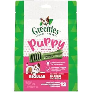 Greeniespuppyregularsizenaturaldentaldogtreats12ozpack12treats Urban Country Home Decor Greenies puppy regular size natural dental dog treats 12 oz pack 12 treats urban country home decor