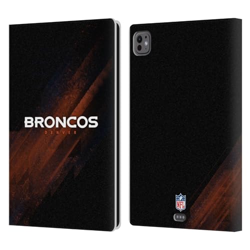 Coque en cuir Denver Broncos NFL de qualité pour iPad Pro 11 M4 M5