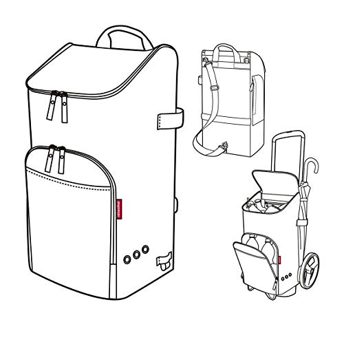 reisenthel Set citycruiser Gestell+ citycruiser bag Tasche black DF7003 – Bild 8
