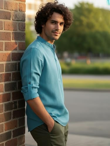 Image of Vida Loca Short Kurta for Men and Boys. (VFLX100)