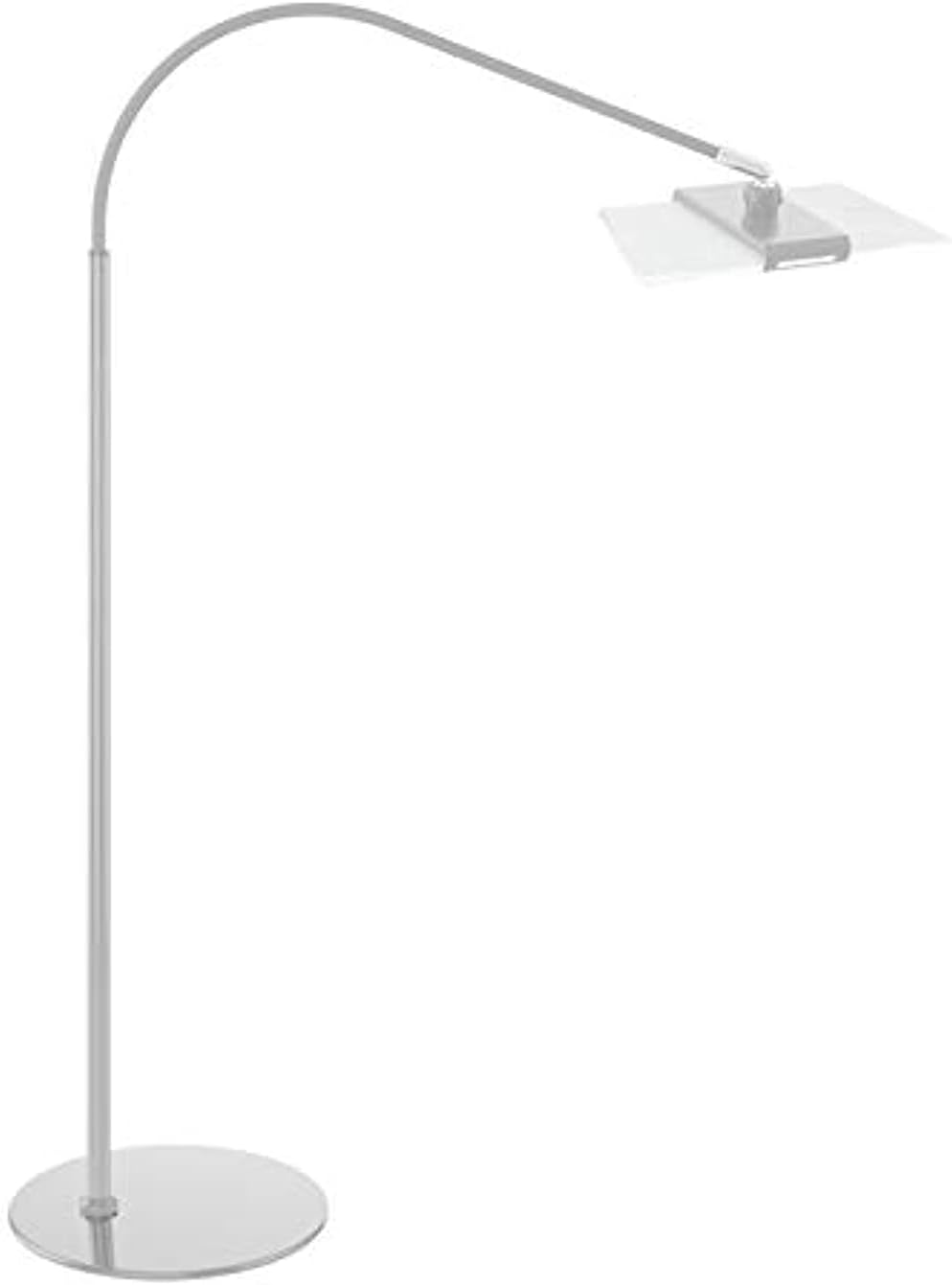 Technomounts Long Arm Phone Stand Tablet Stand Lazy Floor Mobile Stand, 360 degree rotation, Universal Tablet Holder 4"-13" (White)