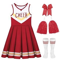 Red Cheerleader Costume for Girls