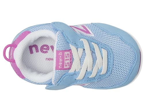 New Balance Kids 515 V1 New-b Hook and Loop Sneaker, Electric Sky/Passion Fruit, 5 US Unisex Toddler2