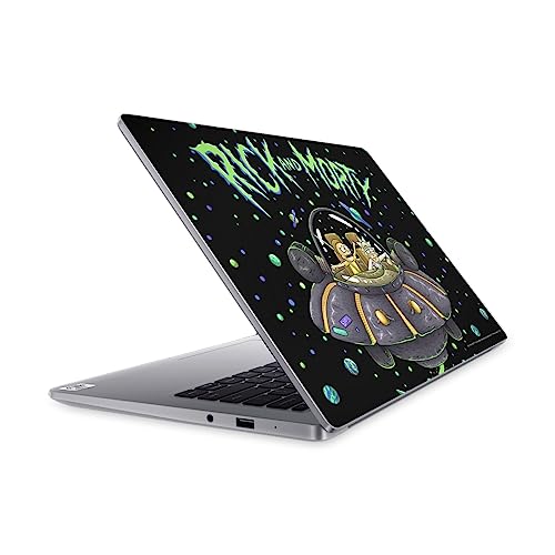 Skin Rick and Morty Space Cruiser pour protéger le Mi Notebook 14 des rayures