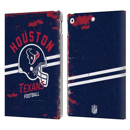Étui portefeuille en cuir Houston Texans pour iPad 10.2 NFL Head Case Designs