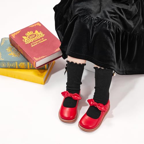 Image of Otter MOMO Toddler /Little Girls Mary Jane Slip-on School Uniform Party Dress Shoes