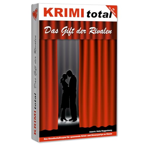 Krimi total ® Das Gift der Rivalen | Krimidinner für zu Hause | 9-10 Personen | Teenie, Schule und...