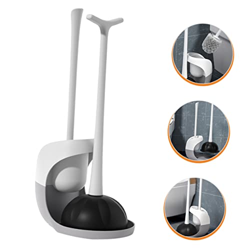 Brosse WC 2 en 1 résout les canalisations bouchées grâce au support piston - 5