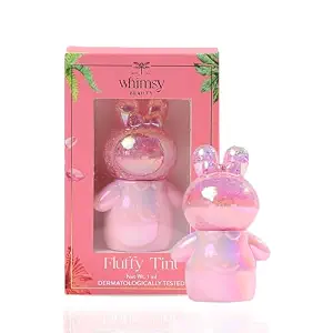 Whimsy Beauty Fluffy Tint Lip and Cheek Tint for Kids and Pre-Teens | Soft Blendable Colour with Lightweight Smooth Feel, Long Wear Makeup Tint, 4 to 16 Years, Organic, Natural, Chemical Free | 1 ml