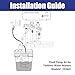 Green Expert Tankless Water Heater Flushing Kit, 1/6 HP Pump 3 Gallon Pail w/Screw-Top Lid, 2 x 6FT 3/4