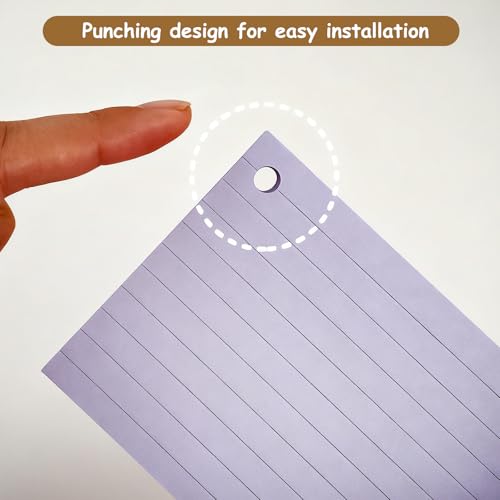 A7 Karteikarten Box Holz mit Transparent Deckel, 25cm*15cm*10cm Vokabelbox Lernkarteibox mit 4 Fächer & 300pcs Karteikarten für Büro Schulen und Heim