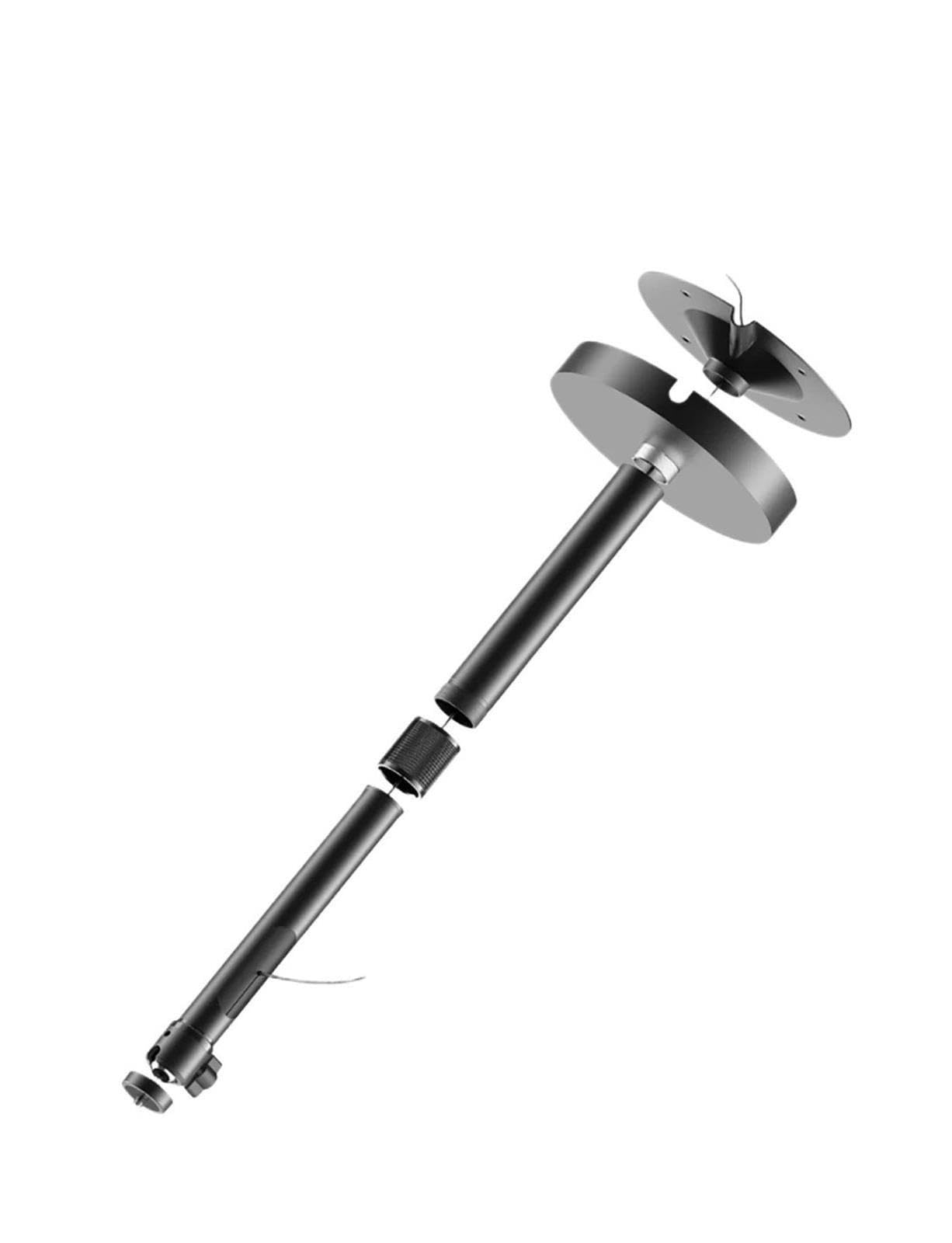 Compatible con Yinzam, Soporte de proyector de Techo de Pared | Soporte universal for proyector de techo y pared, ajuste de tornillo de 1/4, longitud ajustable, soporte(30-60cm)