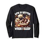 Photo Gallery pug puppy funny fall saying for pug mom cute autumn sleep maglia a manica Photo Gallery pug puppy funny fall saying for pug mom cute autumn sleep maglia a manica