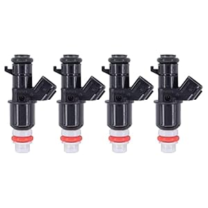 NewYall Pack of 4 1.5L 1.8L Fuel Injector for Honda Civic 1.8L 2006-2011, Fit 1.5L 2009-2013