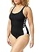 Produktbild Speedo Boom Logo Splice Muscleback Damen Badeanzug, Schwarz/Weiß, 34 (DE 38)
