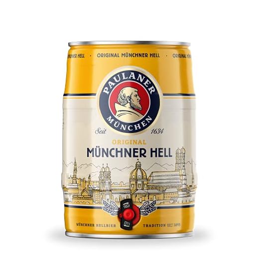 Cerveja Paulaner Munchner Hell Barril 5 L