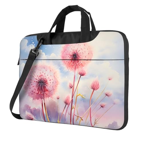 Maletín para portátil impermeable 14 pulgadas rosa miniatura 1