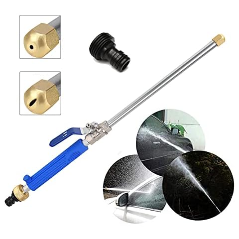 Jet High Pressure Washer Lance, Hydro Jet Power Washer Wand, with 2 Jet Nozzles for Garden Hose, High Pressure Hose Attachment for Car Washing, Home Garden Watering, Lawn Irrigation Cover