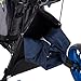 TGW Tour 4-Wheel Golf Push Cart Dark Grey/Blue