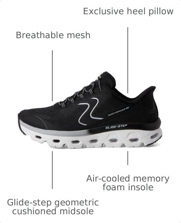Image of Skechers Women's Glide Step Sole Hands Free Slip-Ins Sneakers