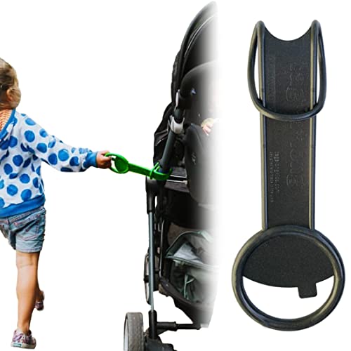 Image of Tagalong Stroller Accessory for Child Safety | Toddler Must Have to Keep Kids Close | Toddler Travel Accessory - Links to Strollers, Backpacks, Shopping Carts - Disney Trip Essential - Galaxy Grey Tag