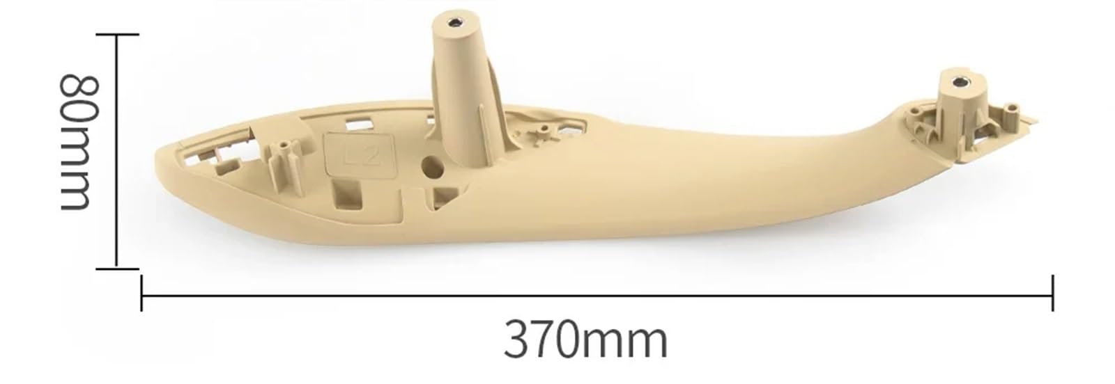 Auto Maniglia Interna Per BMW Serie 3 4 F30 F80 F31 F32 F33 F34 F35 F36 318i 320i 328i 330 4PCS Set Maniglia Per Porta Interna Auto All'interno Pannello Di Rivestimento Maniglia Interne Porta Auto(Ner