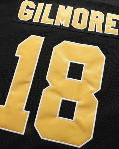 Amzdest #18 Happy Gilmore Stitched Ice Hockey Jersey Movie Party Black-S - image 2
