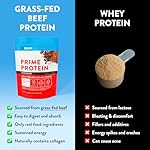Equip Foods Prime Protein Powder | Clean, Grass Fed Beef Protein Powder | Carnivore Protein Isolate | Paleo, Keto Friendly | Gluten & Dairy Free | Helps Build & Repair Tissue | 30 Servings, Chocolate - Image 2