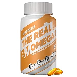 Bigmuscles Nutrition Omega-3 Fish Oil Triple Strength | 2 months supply | 1000mg (180mg EPA; 120mg DHA; 100mg Other…