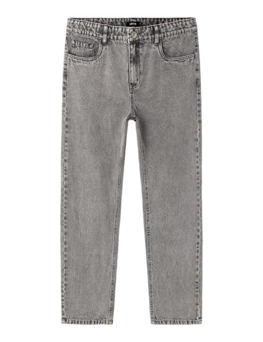 Jean droit garçon NAME IT fini les pantalons serrés avec ce denim gris souple