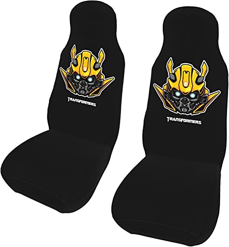 カーシートカバー 車用シートカバー トランスフォーマー 前席用 シートカバー 背面フルカバー シート保護バケットシート フロント座席適用 左右独立型 耐久性 おしゃれ かわいい お手入れ簡単 滑り止め 汚れに強い 取付簡単 丸洗いok 軽/普通車適用 Su