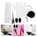 10 Set Hair Coloring Tool Set with Tinting Bowl Brushes Ear Covers and Clips Durable Hair Dye Tools for Salon and Home Use