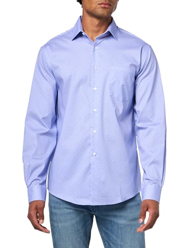 Image of Van Heusen Men's Dress Shirt Fitted Everyday Defense Stretch