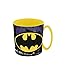 ALMACENESADAN 2108; Taza Apta para microondas Batman; 350 ml; no Apto para lavavajillas; Producto de plástico; Libre BPA