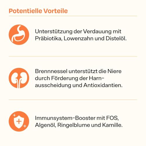 The Better Cat - Getreidefreies Nassfutter mit extra hohem Fleischanteil - Premium Katzenfutter ohne Getreide und ohne Zucker mit Präbiotika (Huhn & Forelle) 12x85g