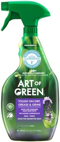 Art of Green – Multipurpose Cleaning Spray, Lavender Eucalyptus Scent – 22 Fl. Oz. per Bottle, Pack Of 6 Art of Green – Multipurpose Cleaning Spray, Lavender Eucalyptus Scent – 22 Fl. Oz. per Bottle, Pack Of 6