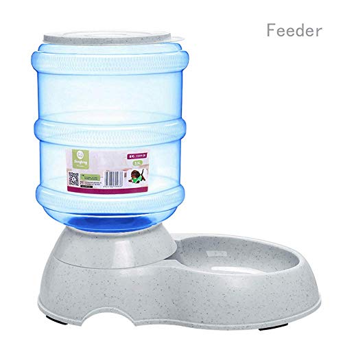 MXY Comedero automático para Mascotas, comedero para Perros y comedero automático para Perros Fuente Grande para bebederos para Perros de 11L, Gran Capacidad,A